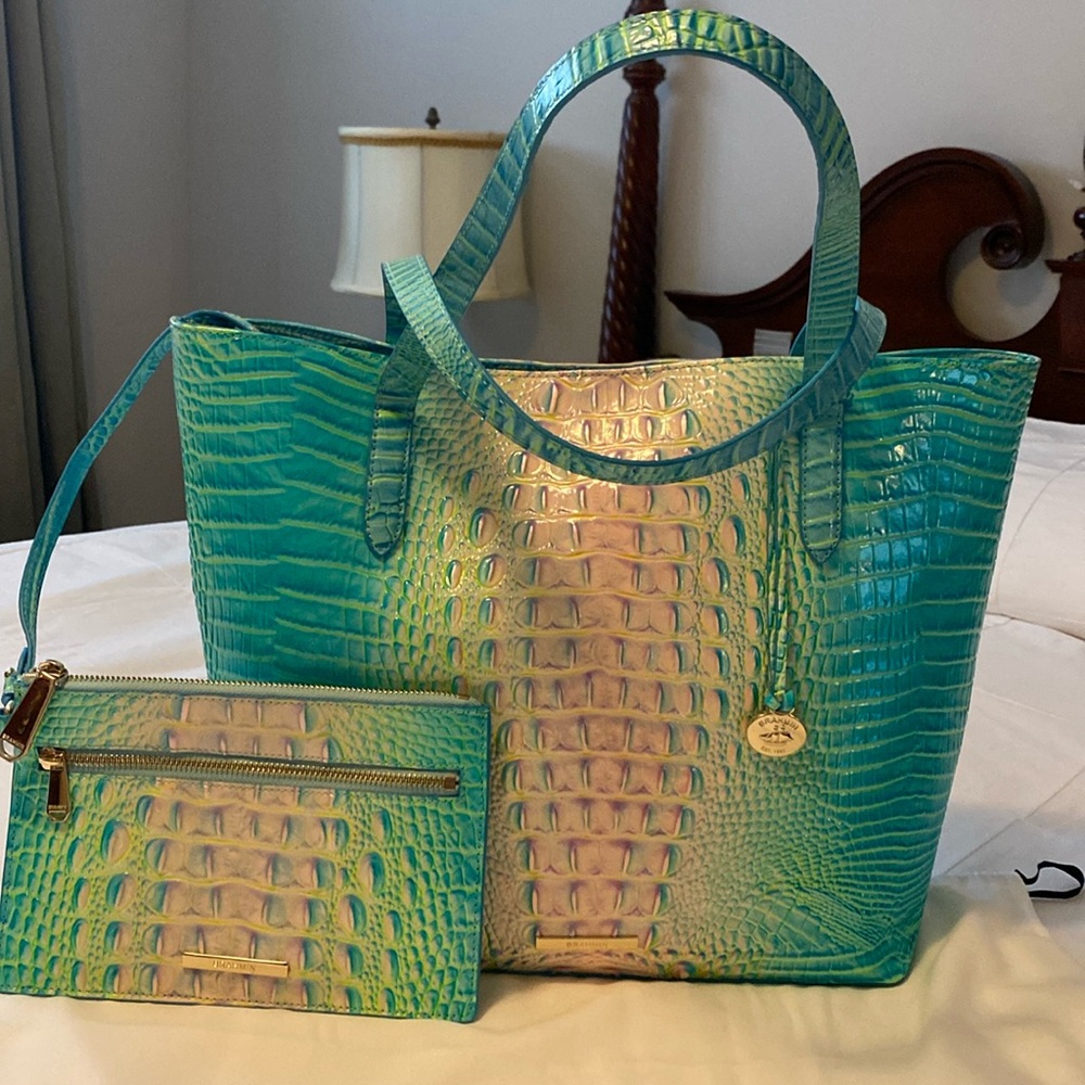 Brahmin Cotton Candy Tote